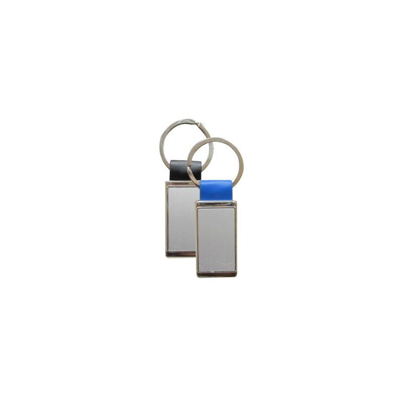 Metal Rectangular Keychain