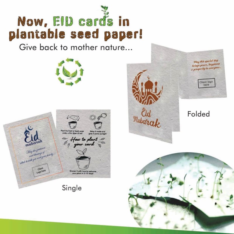 Plantable Eid Cards